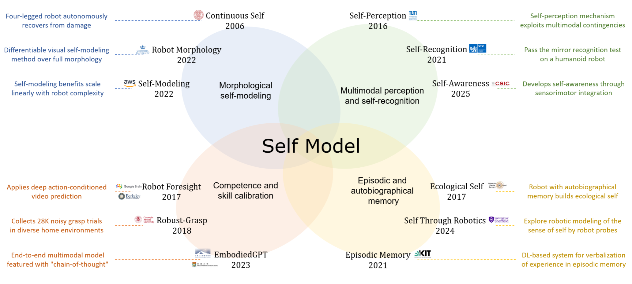 Self Model framework diagram